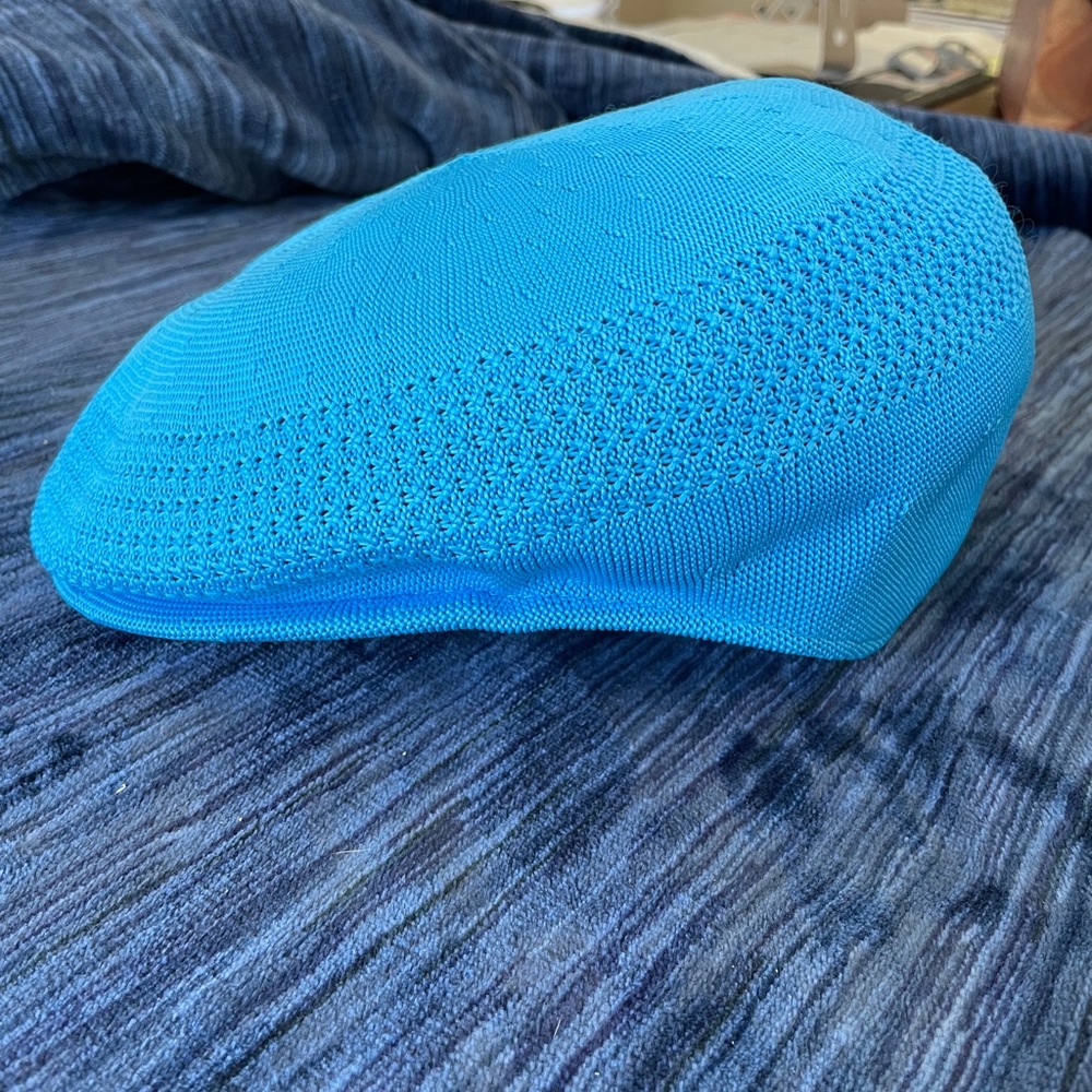 Kangol Bright Blue Flat Cap